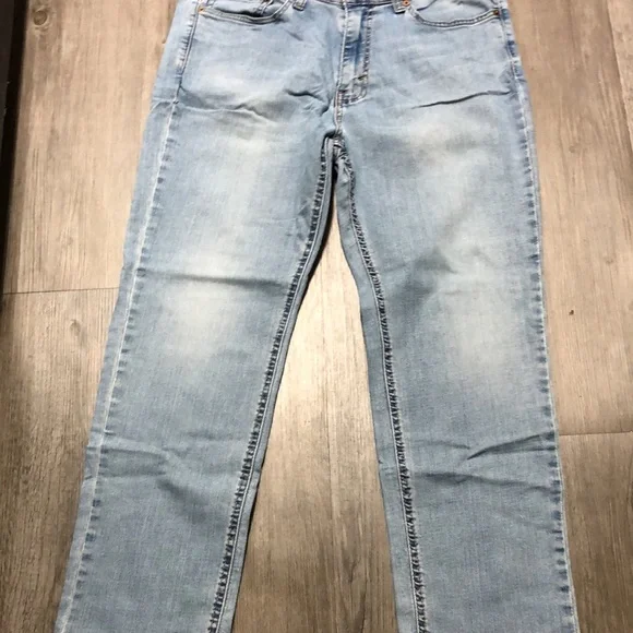 Levi's Men's Straight Jeans in Sky Blue - Picture 2 of 7